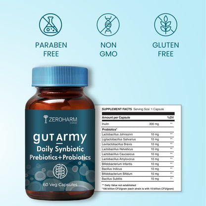 Gut Army Daily Synbiotic