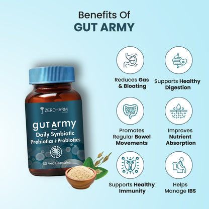 Gut Army Daily Synbiotic